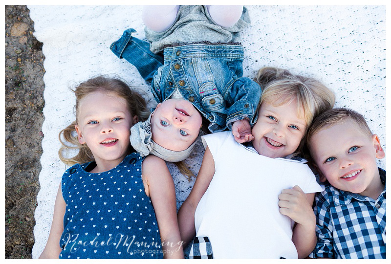 San Diego Family Portrait Photographer | Outdoor on-location wildflowers family lifestyle session at Lake Murray | Rachel Manning Photography